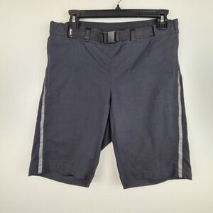 Rapha Commuter Shorts Men's Size 32 Belted Black Cycling Water Resistant Reflect